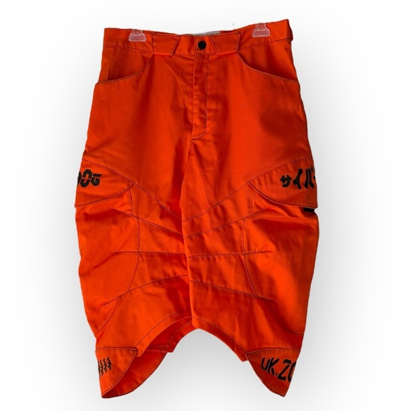Rare Cyberdog Protonic Short Fluo/Orange Rave, Cyber Punk, Festival, Size M - Picture 1 of 12